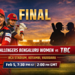 Royal Challengers Bengaluru Women vs TBC, Final