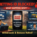 What happens if your Betting ID is blocked?