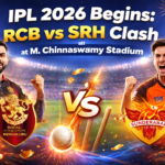  IPL 2026 Begins: RCB vs SRH Clash at M. Chinnaswamy Stadium