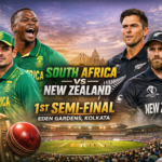 South Africa vs New Zealand, 1st Semi-Final